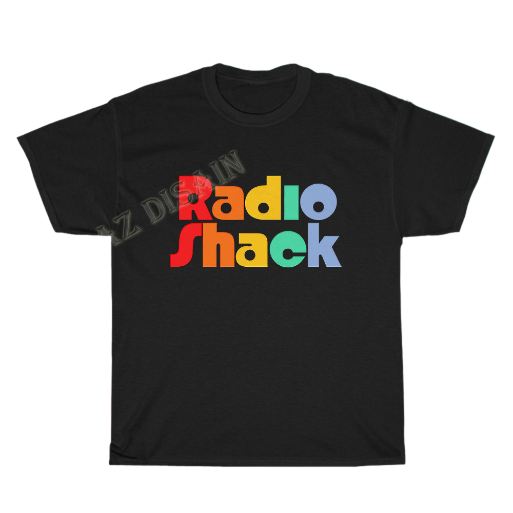 Radio Shack 80's Logo Men's Unisex T Shirt Size S to 3XL