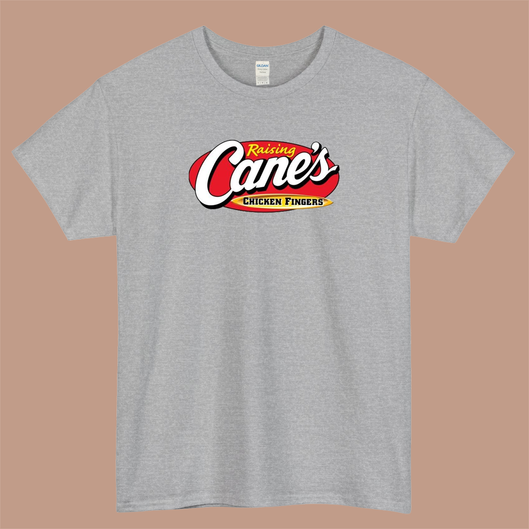 Raising Cane's Chicken Fingers Logo Mens Unisex Short Sleeve T-Shirt Size S-3XL - P