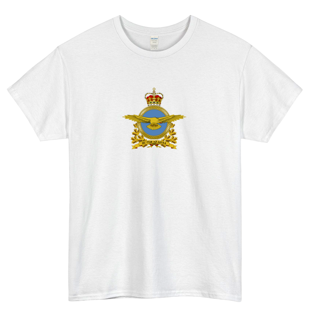 Rcaf Canadian Airforce logo SHORT SLEEVE T SHIRT -P