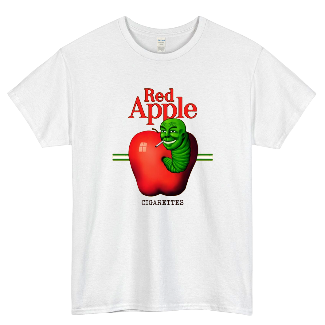 Red Apple Cigarettes Logo Mens Unisex Short Sleeve T-Shirt Size S-3XL - P