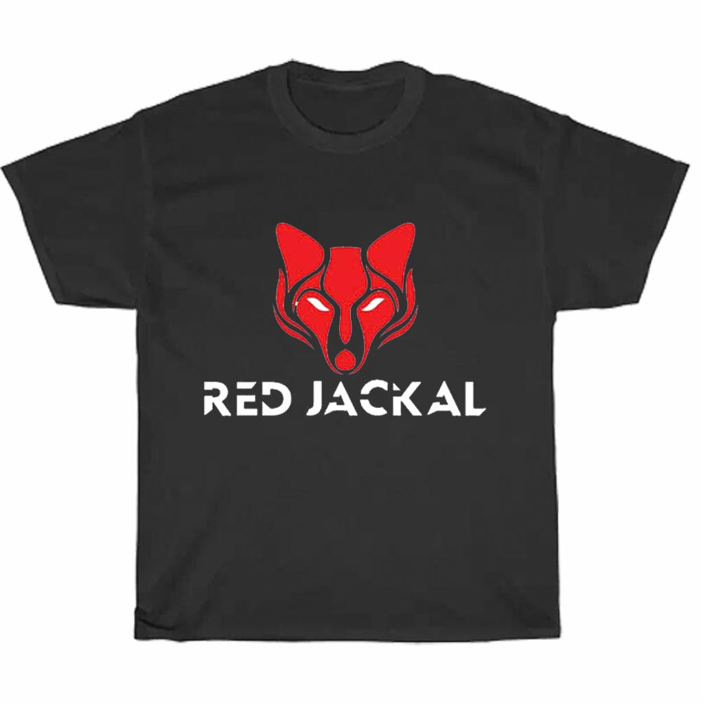 Red Jackall Logo Unisex Men's T Shirt Size S to 3XL