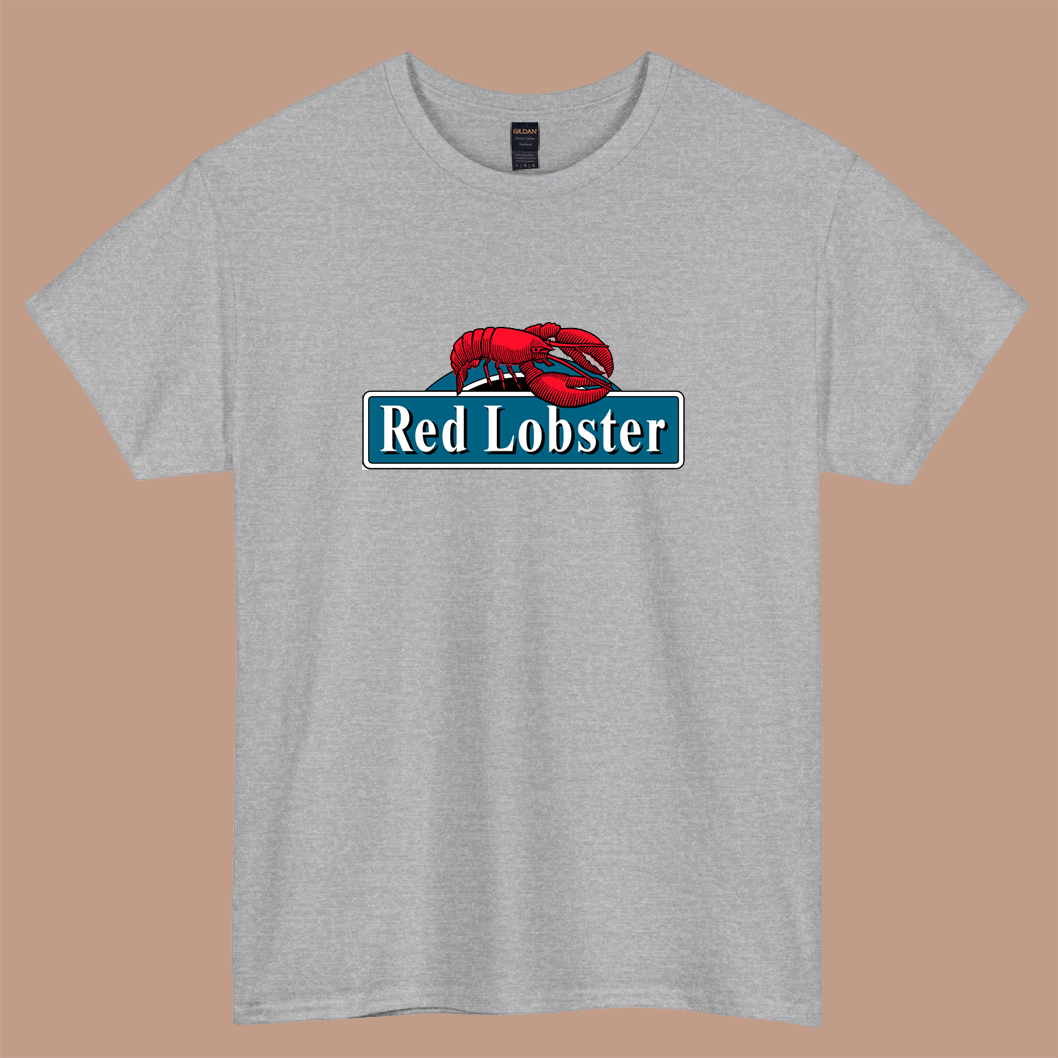 Red Lobster Logo 2 short sleeve t shirt S-3XL -P