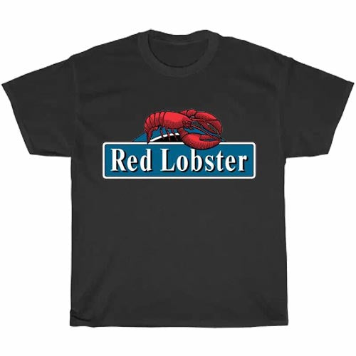 Red Lobster restaurant Logo Unisex Men's T Shirt Size S to 3XL