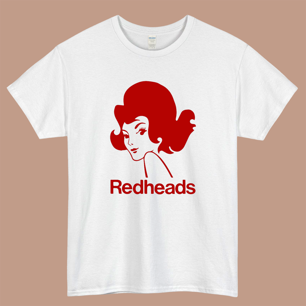 Redhead Matches Logo Mens Unisex Short Sleeve White T-Shirt Size S-3XL