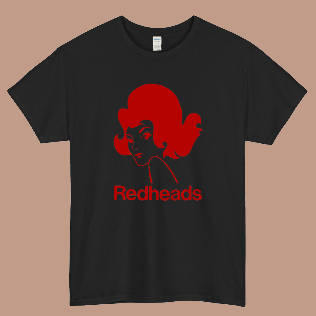 Redhead Matches Logo Mens Unisex Short Sleeve Black T-Shirt Size S-3XL