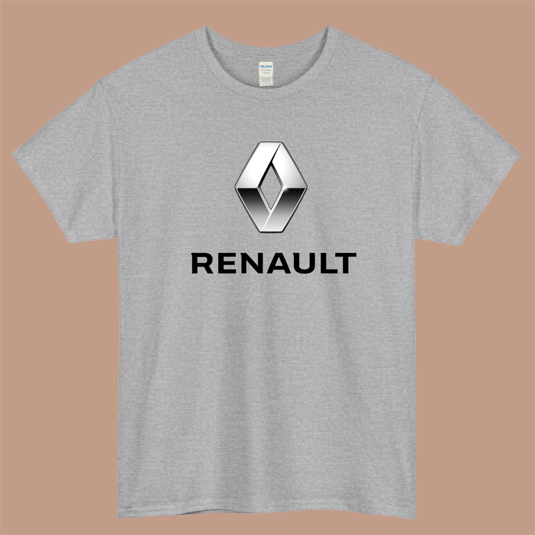 Renault Car Brand Logo Mens Unisex Short Sleeve T-Shirt Size S-3XL