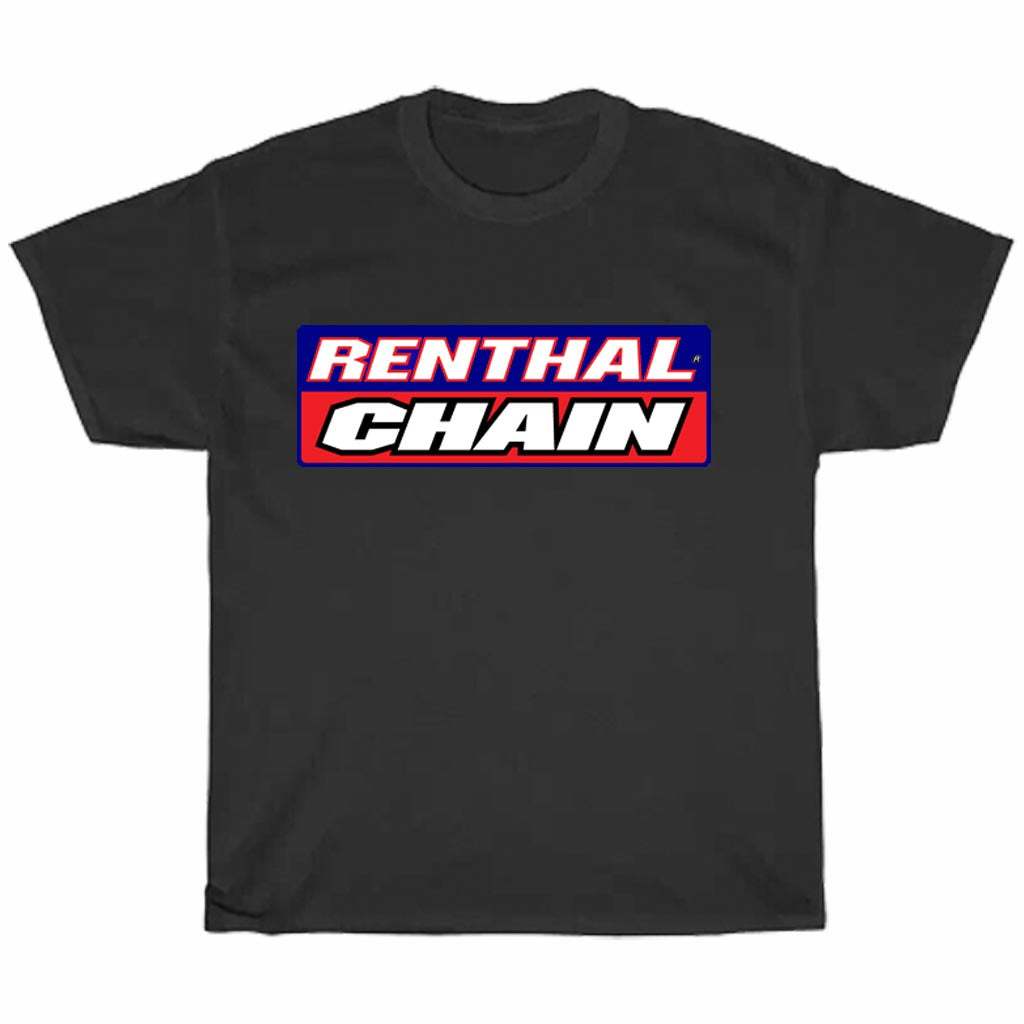 Renthal Chain Vector Logo Unisex Men's T Shirt Size S to 3XL
