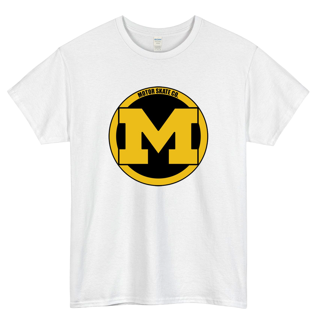 Retro Motor Skate Co (Mid 90s) Logo Mens Unisex Short Sleeve T-Shirt Size S-3XL - P
