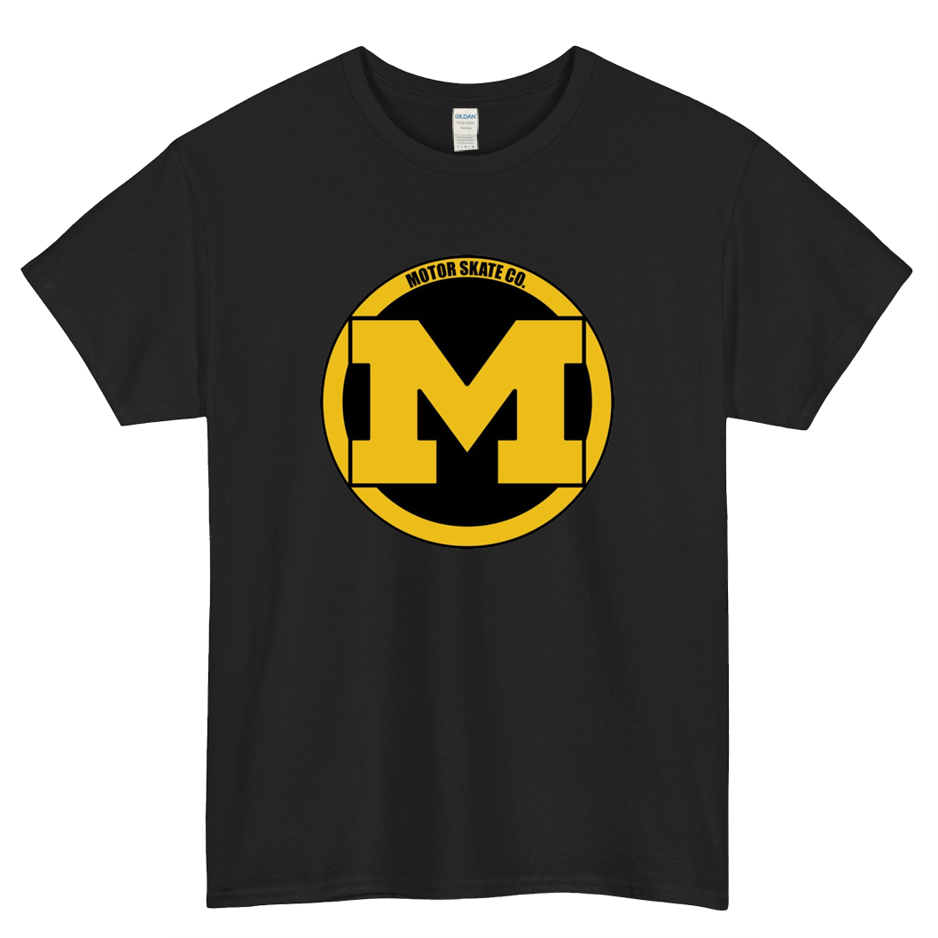Retro Motor Skate Co (Mid 90s) Logo Mens Unisex Short Sleeve T-Shirt Size S-3XL - P