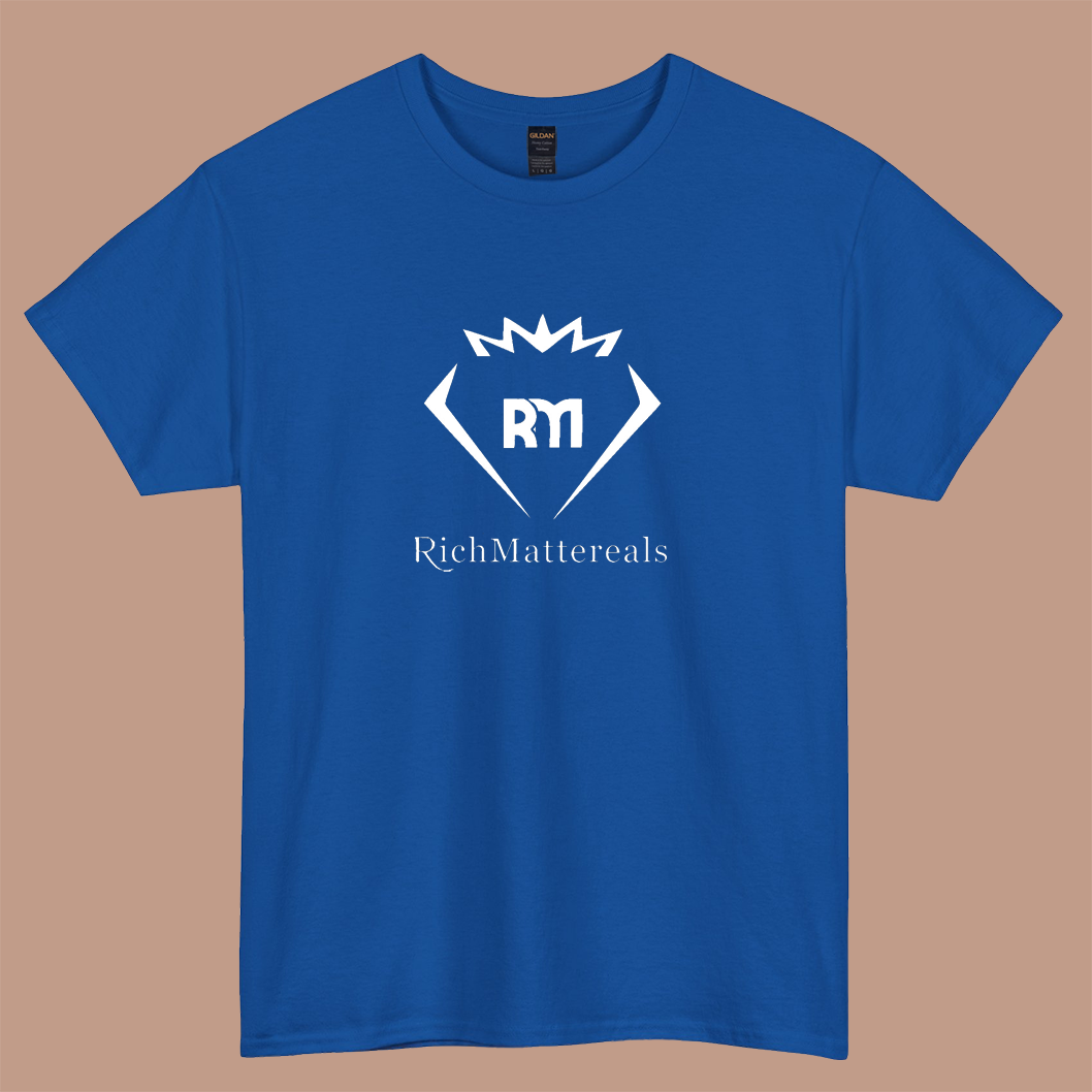 RichMattereals LOGO short sleeve t shirt S-3XL -P