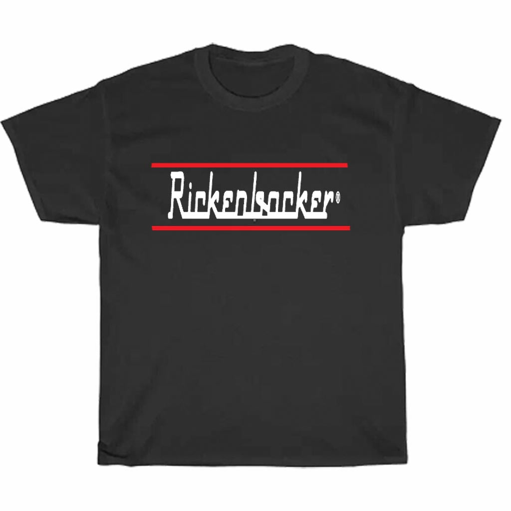 Rickenbacker Guitars Logo Unisex Men's T Shirt Size S to 3XL