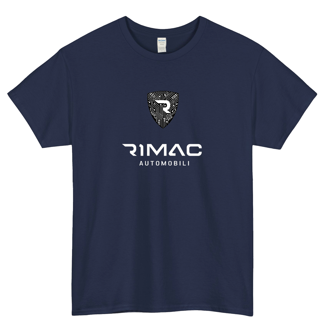 Rimac Electric Car Logo SHORT SLEEVE T SHIRT -P