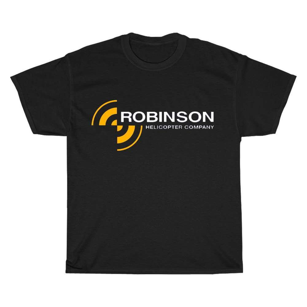 Robinson Helicopter logo Men's Unisex T Shirt Size S to 3XL