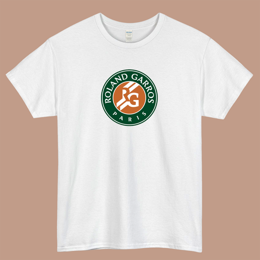 Roland Garros Logo Mens Unisex Short Sleeve T-Shirt Size S-3XL - P