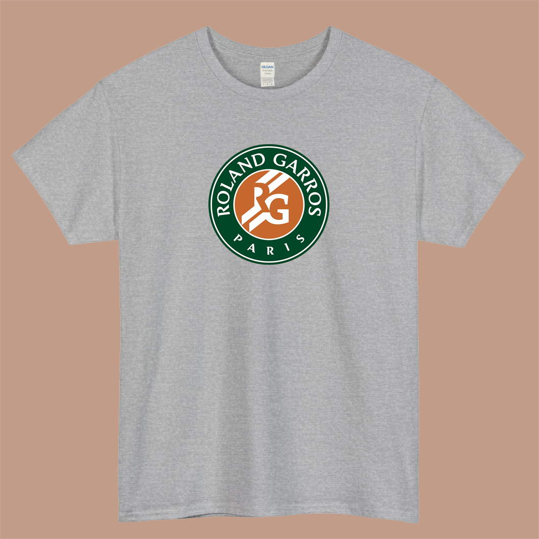 Roland Garros Logo Mens Unisex Short Sleeve T-Shirt Size S-3XL