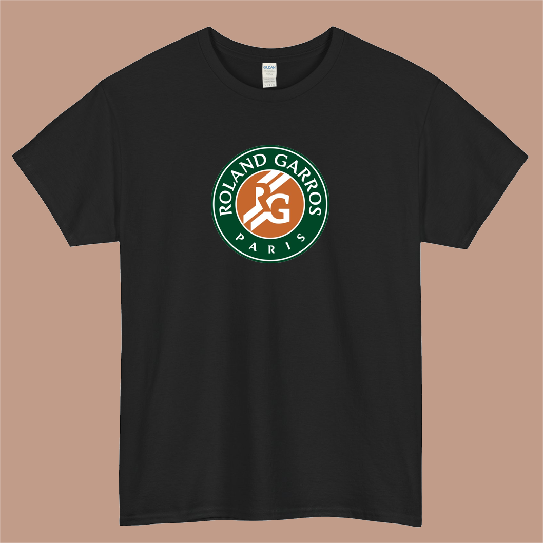Roland Garros Logo Mens Unisex Short Sleeve T-Shirt Size S-3XL - P
