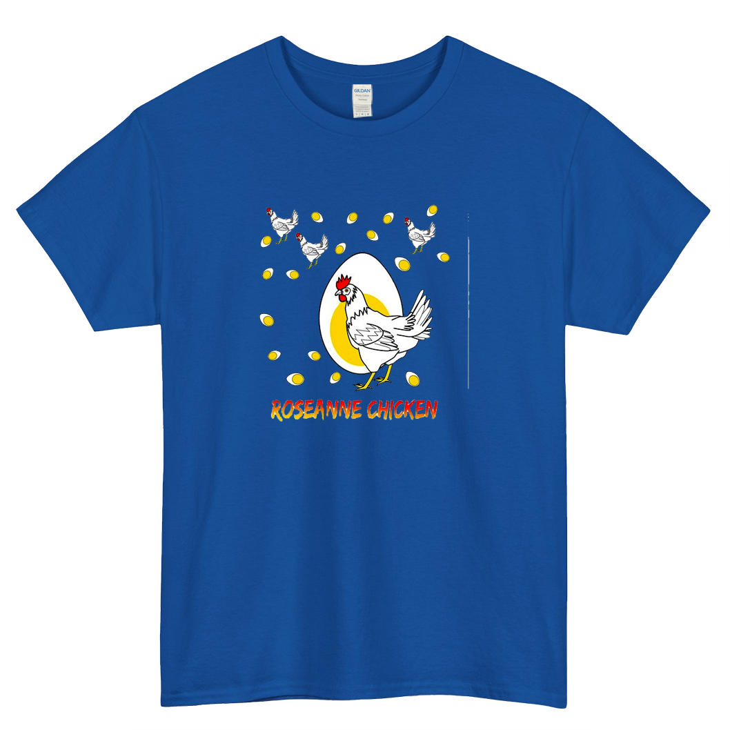 Roseanne Chicken TV Show Short Sleeve T-Shirt Size S-3XL -P