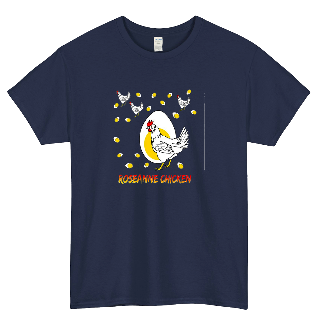 Roseanne Chicken TV Show Short Sleeve T-Shirt Size S-3XL -P
