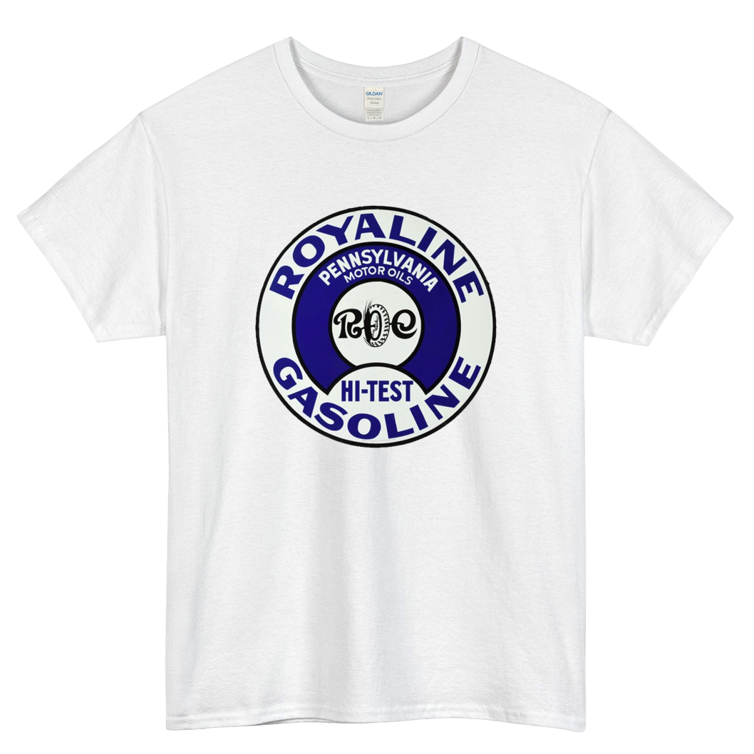 Royaline Gasoline Logo Mens Unisex Short Sleeve T-Shirt Size S-3XL - P
