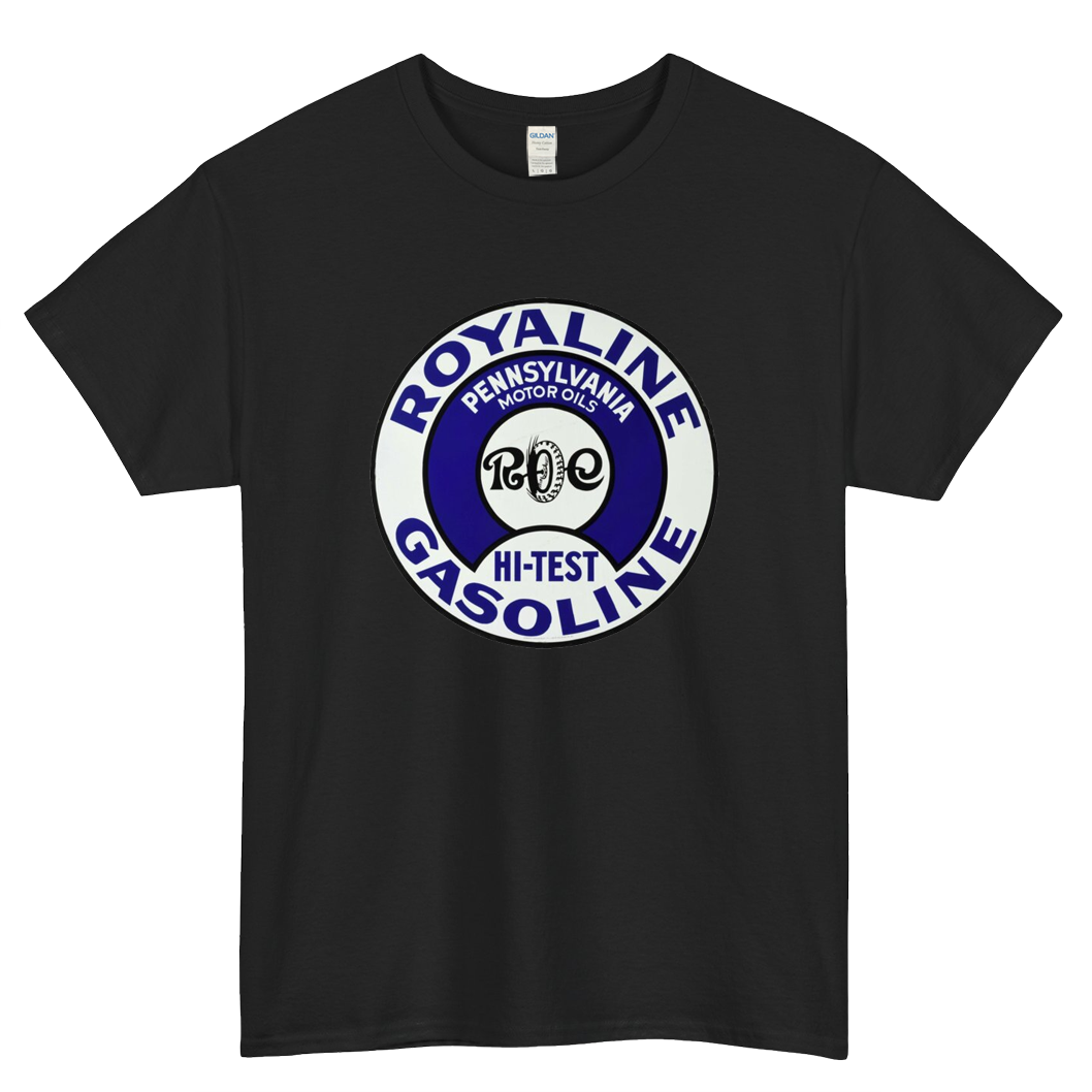 Royaline Gasoline Logo Mens Unisex Short Sleeve T-Shirt Size S-3XL - P