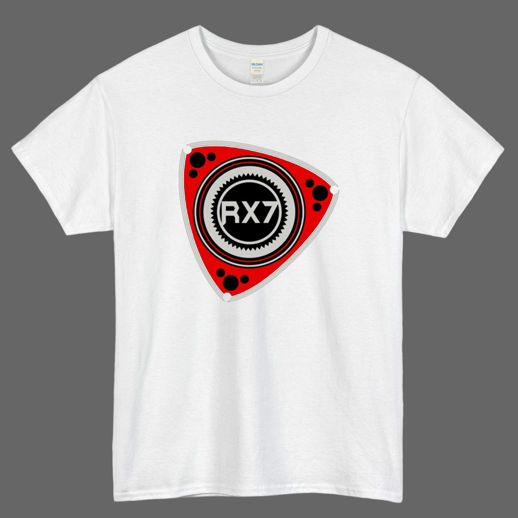 Rx7 Rotary Engine Logo short sleeve t shirt S-3X - P
