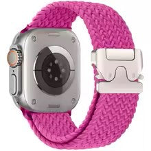 New Braided Strap For Apple Watch band 40mm 44mm 46mm 42mm 49mm 45mm Parachute Bracelet correas IWatch Series 10 SE 9 8 7 6 Ultra 2
