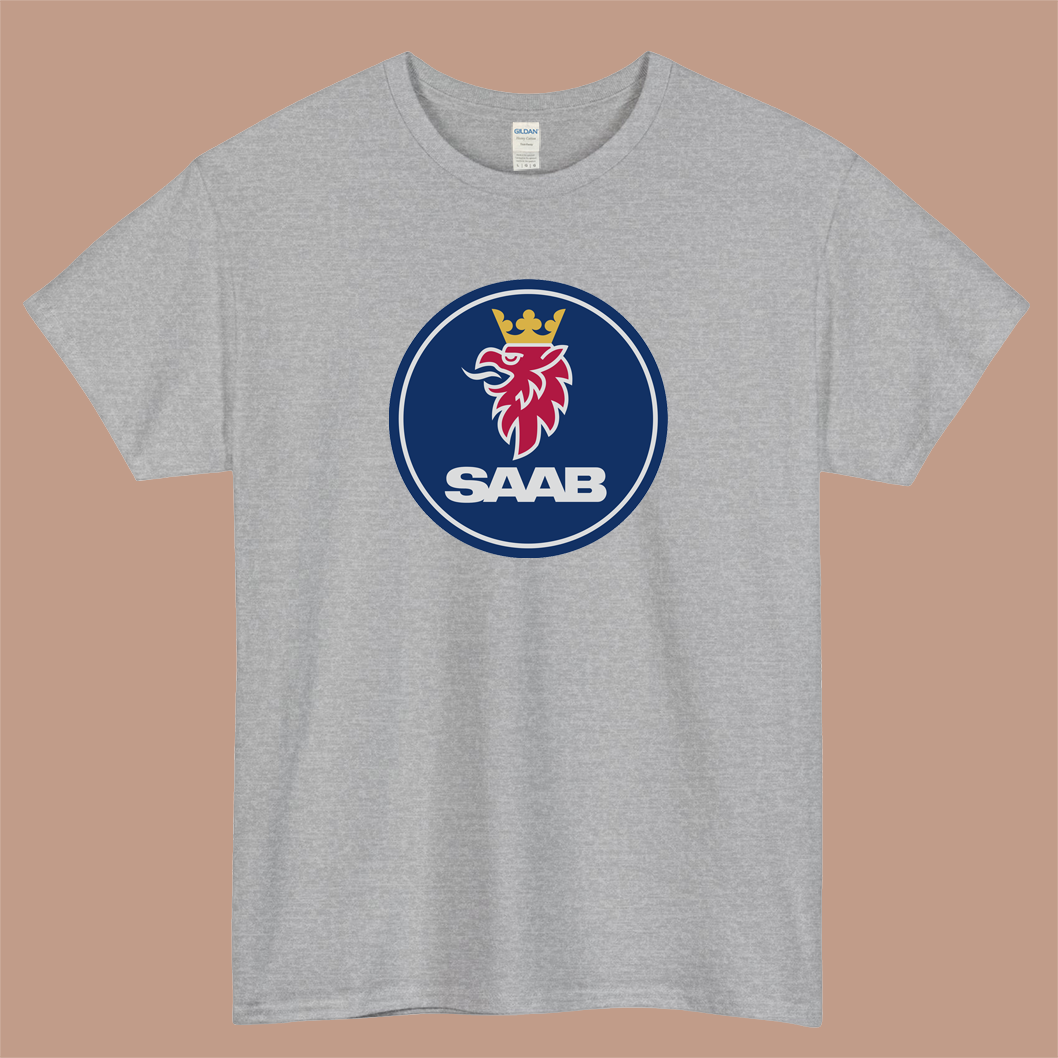 SAAB Cars Logo Mens Unisex Short Sleeve T-Shirt Size S-3XL