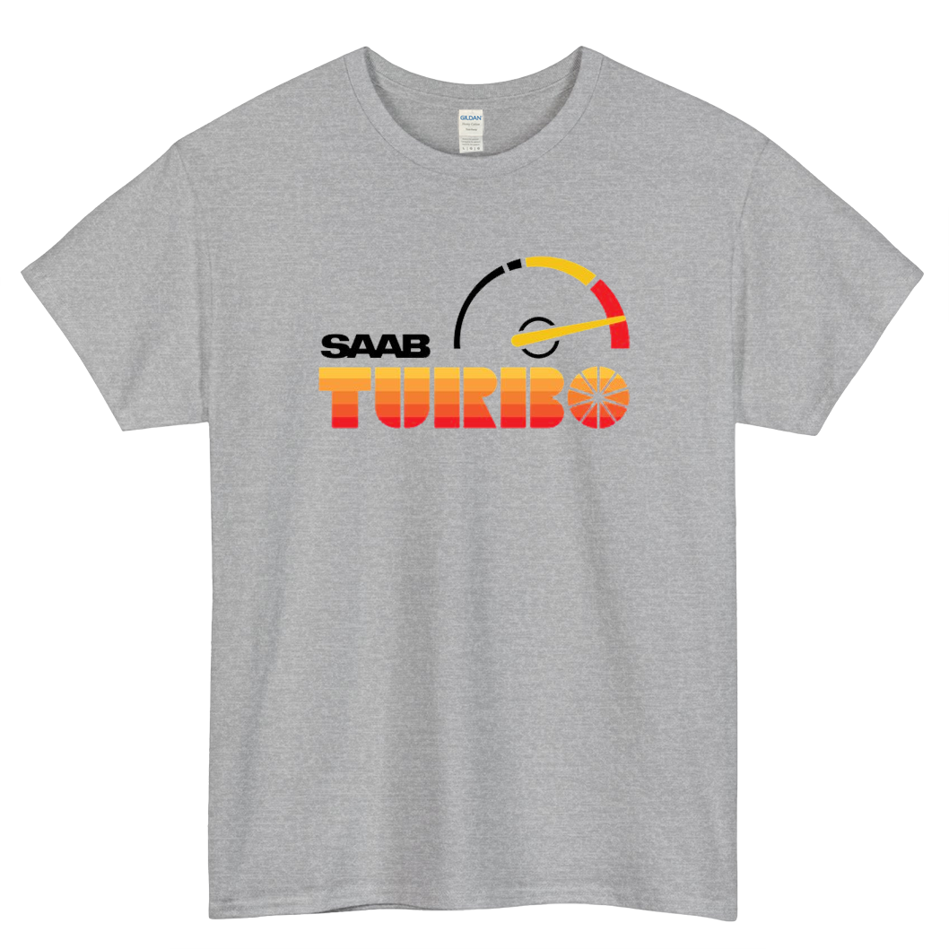 SAAB Turbo retro Logo Mens Unisex Short Sleeve T-Shirt Size S-3XL - P