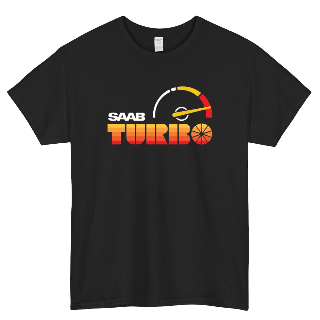 SAAB Turbo retro Logo Mens Unisex Short Sleeve T-Shirt Size S-3XL - P