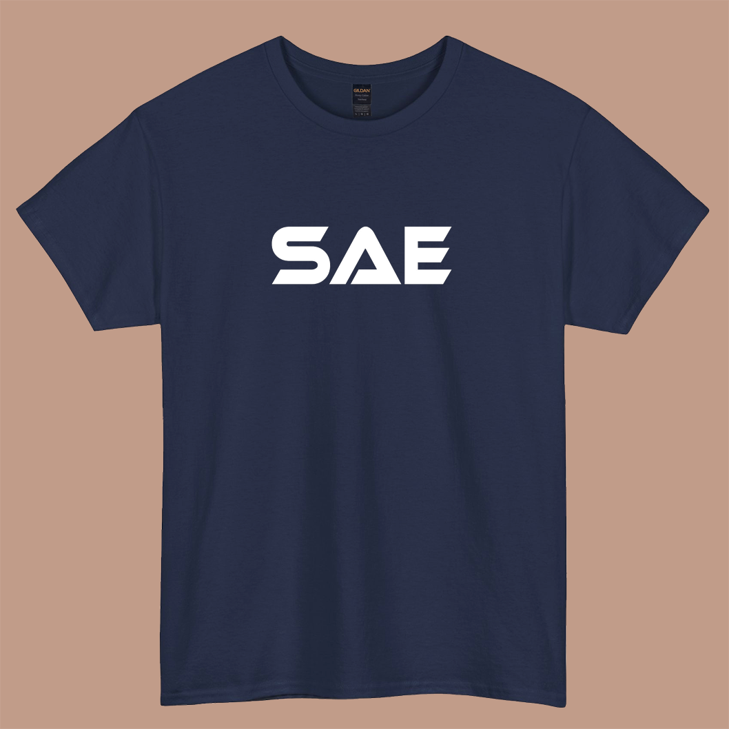 SAE Logo short sleeve t shirt S-3XL -P