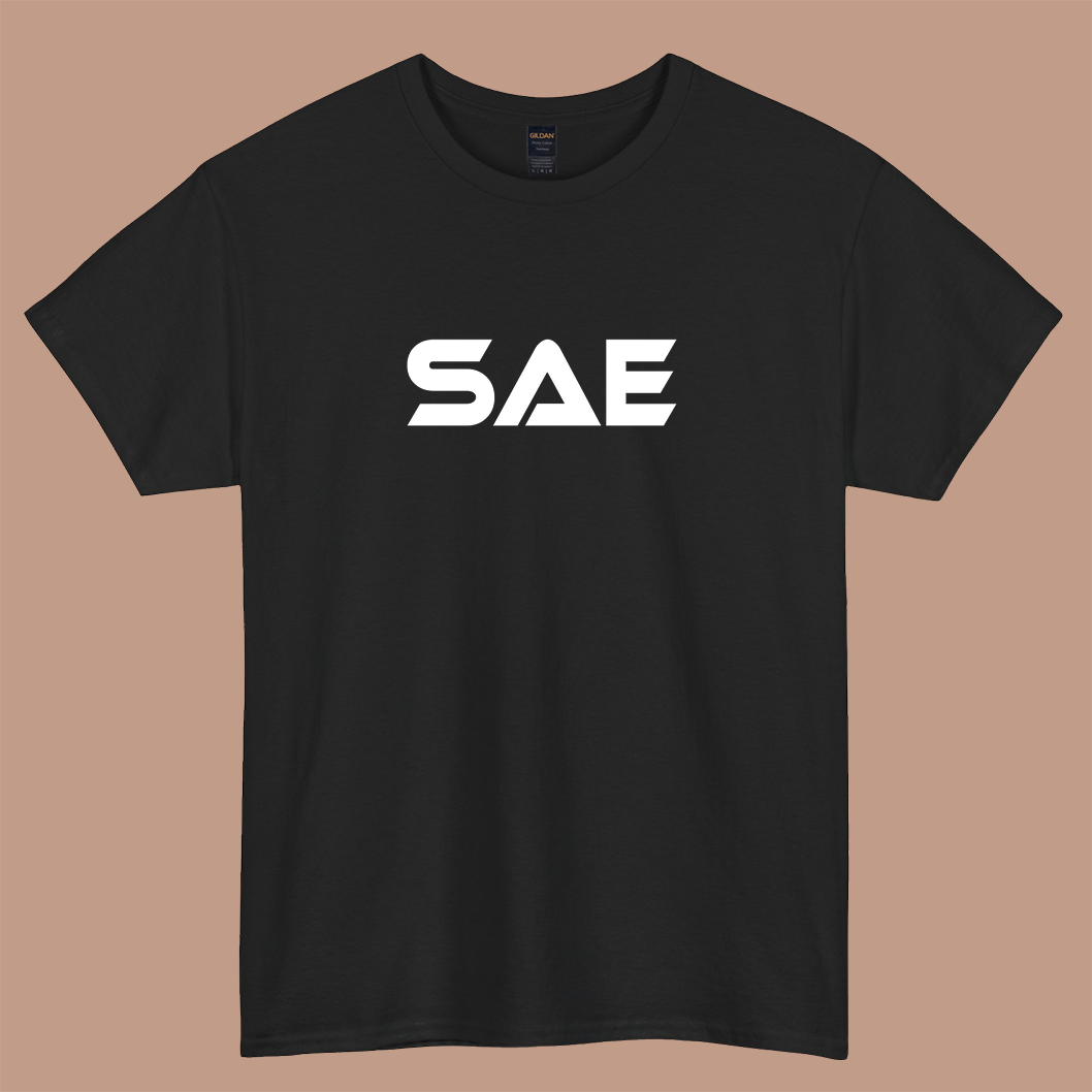 SAE Logo short sleeve t shirt S-3XL -P