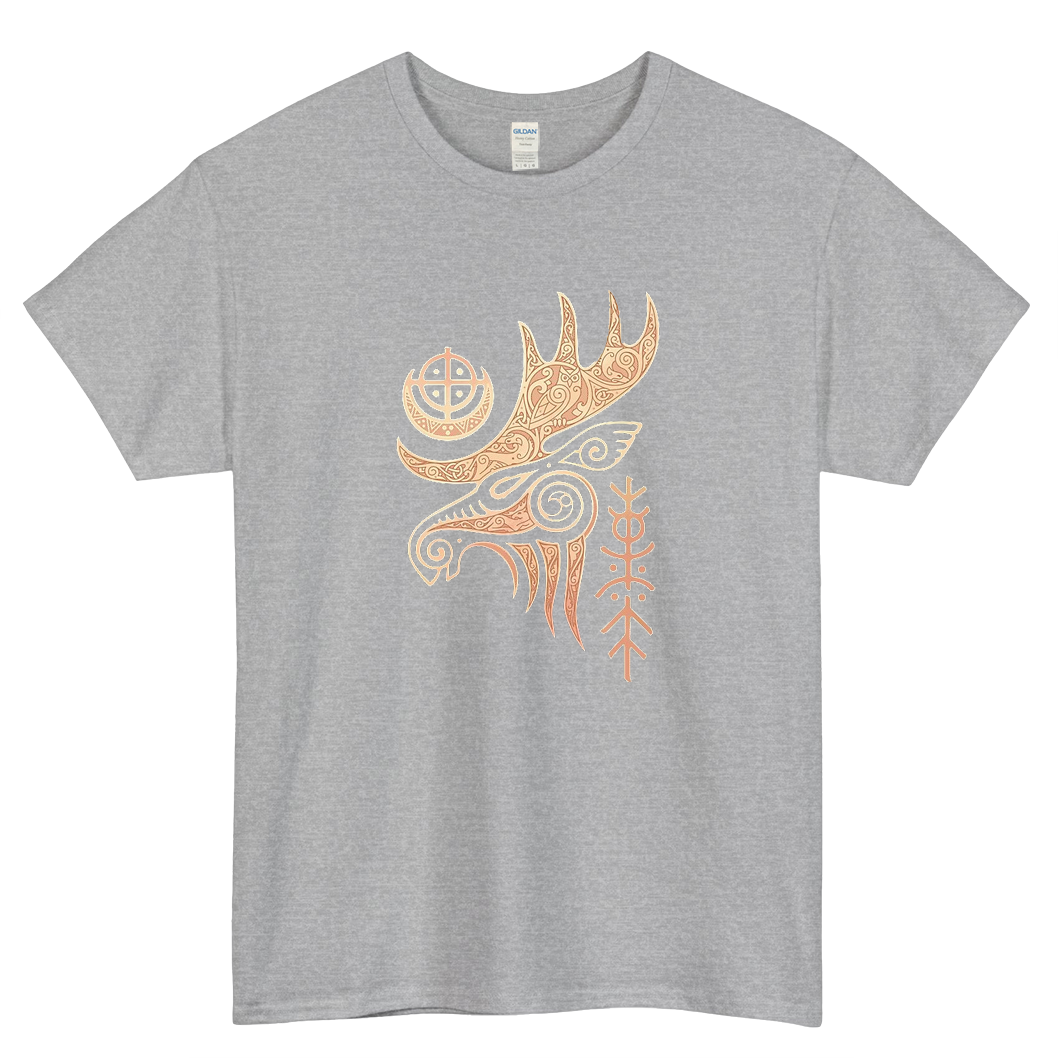 SHAMAN ELK Logo Mens Unisex Short Sleeve T-Shirt Size S-3XL - P
