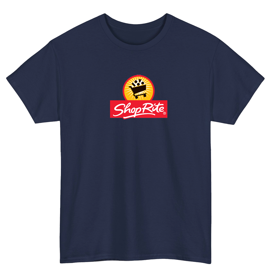 SHOP RITE LOGO short sleeve t shirt size S-3XL