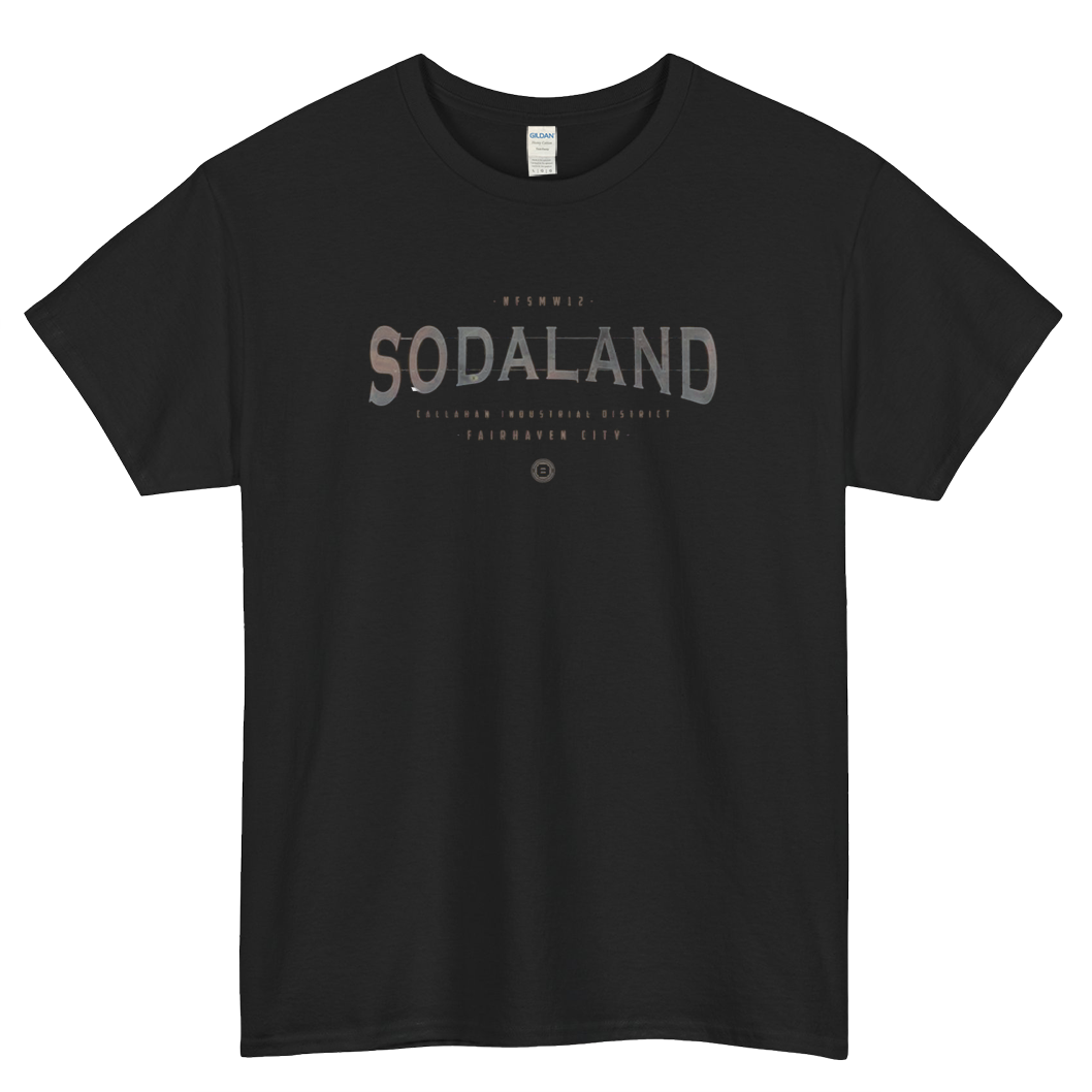 SODALAND 2 LOGO short sleeve t shirt size S-3XL