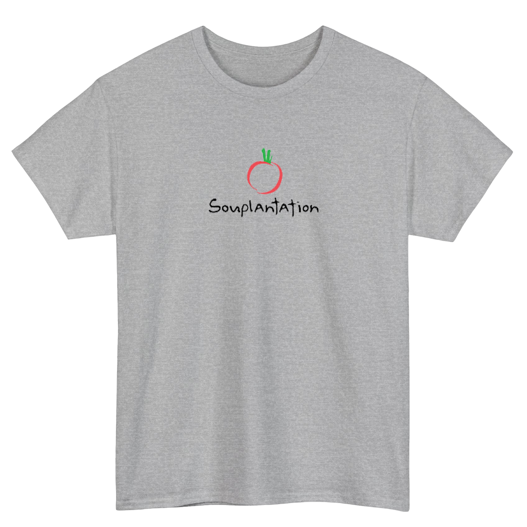 SOUPLANTATION RESTAURANT LOGO SHORTT SLEEVE T SHIRT S- 3XL