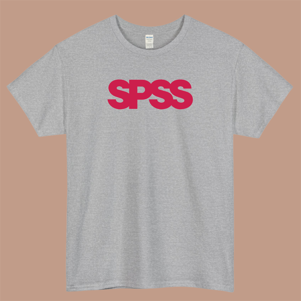 SPSS Logo Mens Unisex Short Sleeve T-Shirt Size S-3XL - P