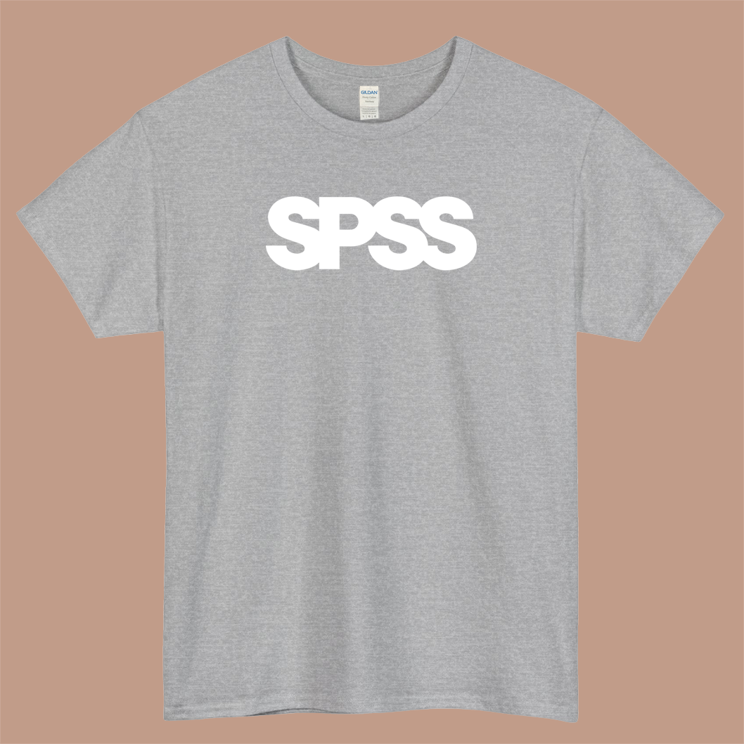 SPSS Classic Logo Mens Unisex Short Sleeve T-Shirt Size S-3XL - P