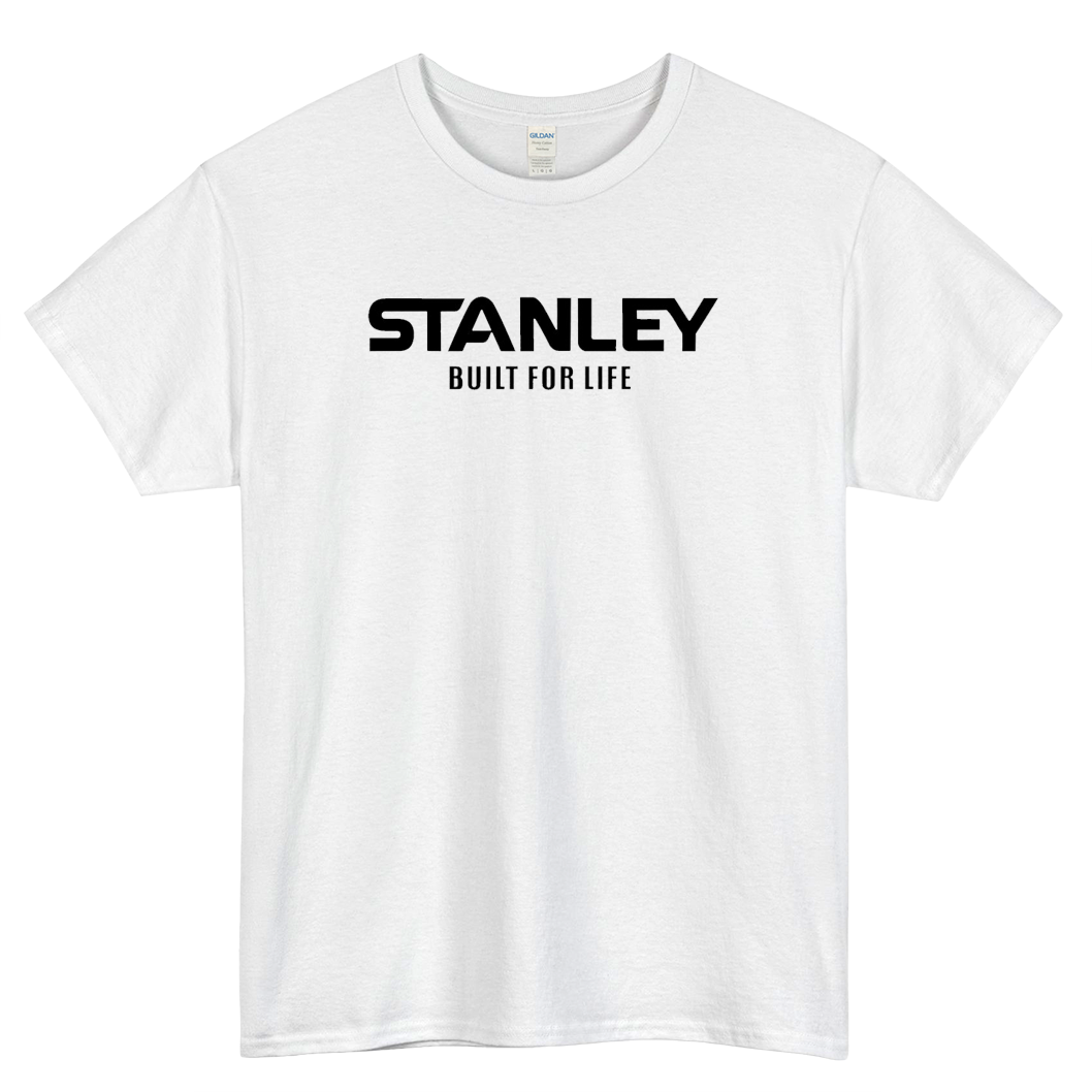 STANLEY built for life Logo Mens Unisex Short Sleeve T-Shirt Size S-3XL - P
