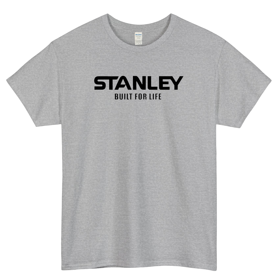 STANLEY built for life Logo Mens Unisex Short Sleeve T-Shirt Size S-3XL - P