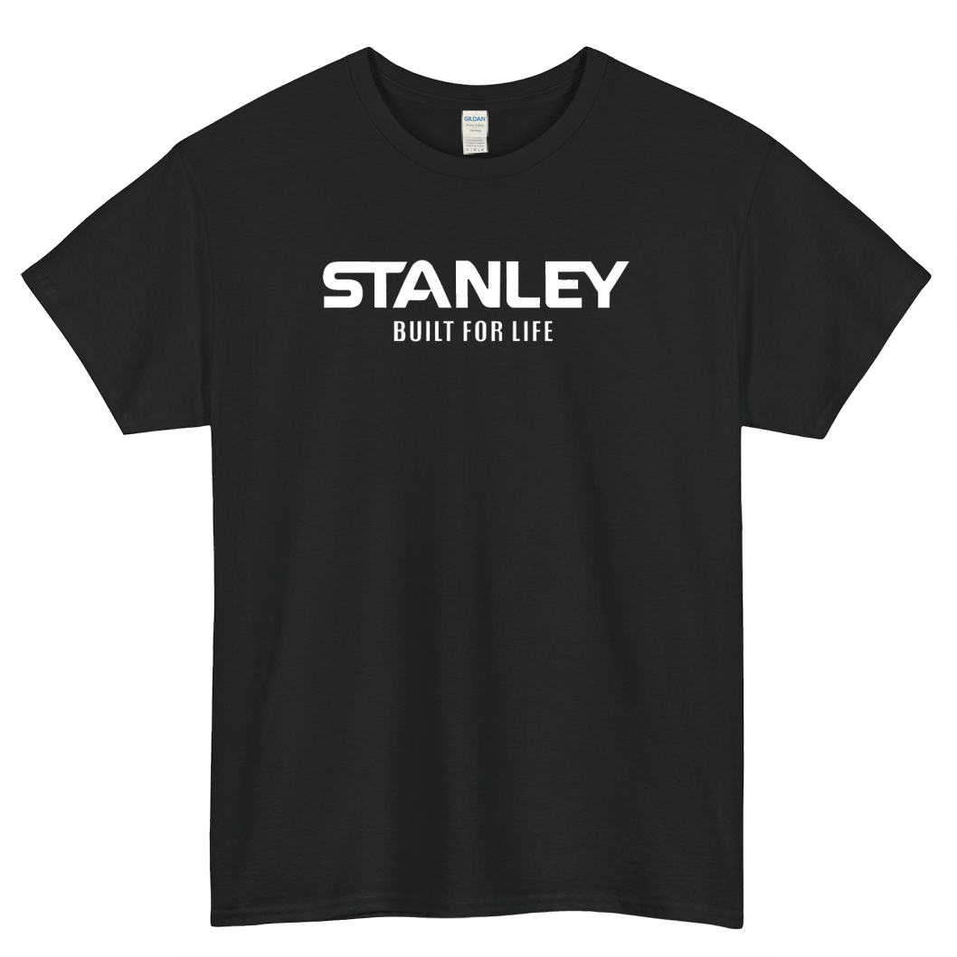 STANLEY built for life Logo Mens Unisex Short Sleeve T-Shirt Size S-3XL - P