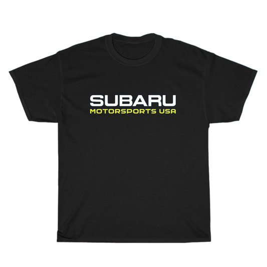 SUBA Motorsports Logo Men's Unisex T Shirt Size S to 3XL