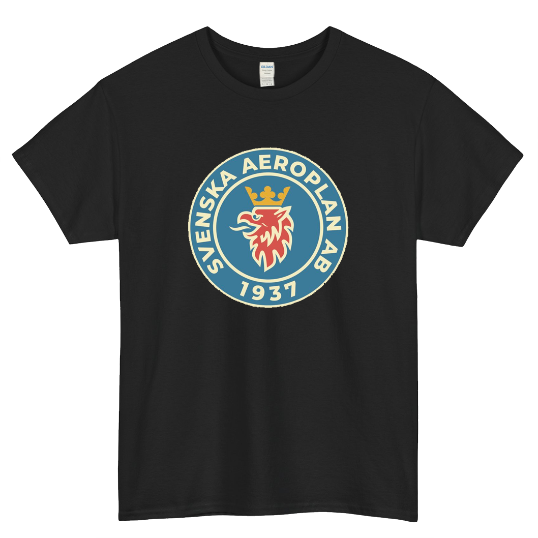 Saab Logo Classic short sleeve t shirt size S-3XL