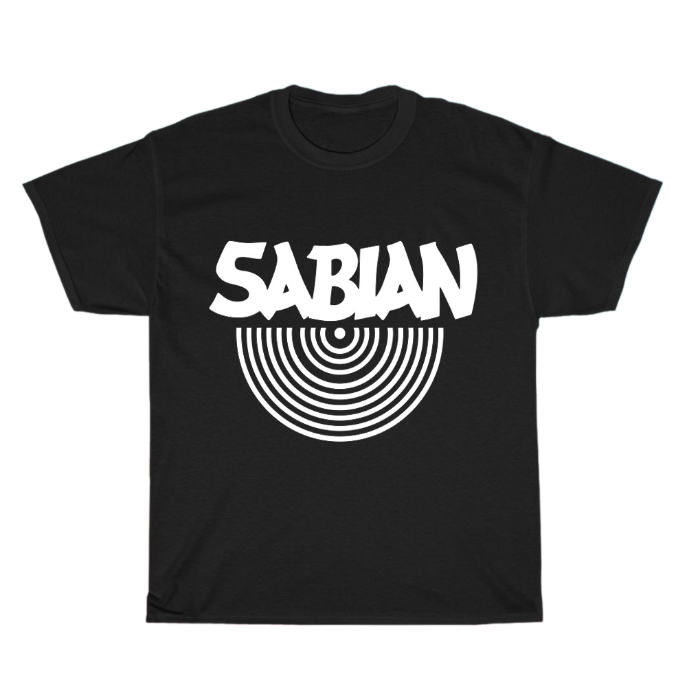 Sabian Cymbals Logo Men's Unisex T Shirt Size S to 3XL