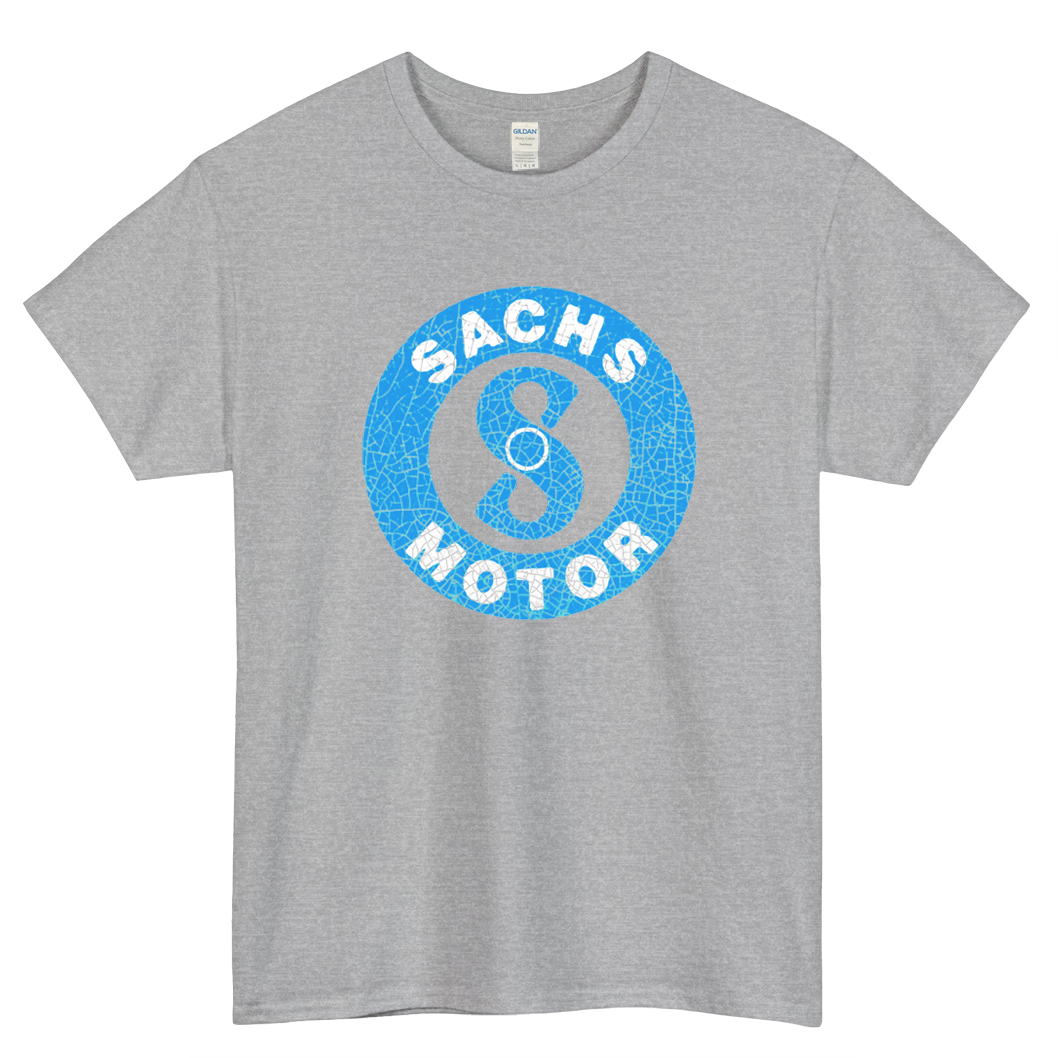 Sachs Motor equipped Logo Mens Unisex Short Sleeve T-Shirt Size S-3XL - P