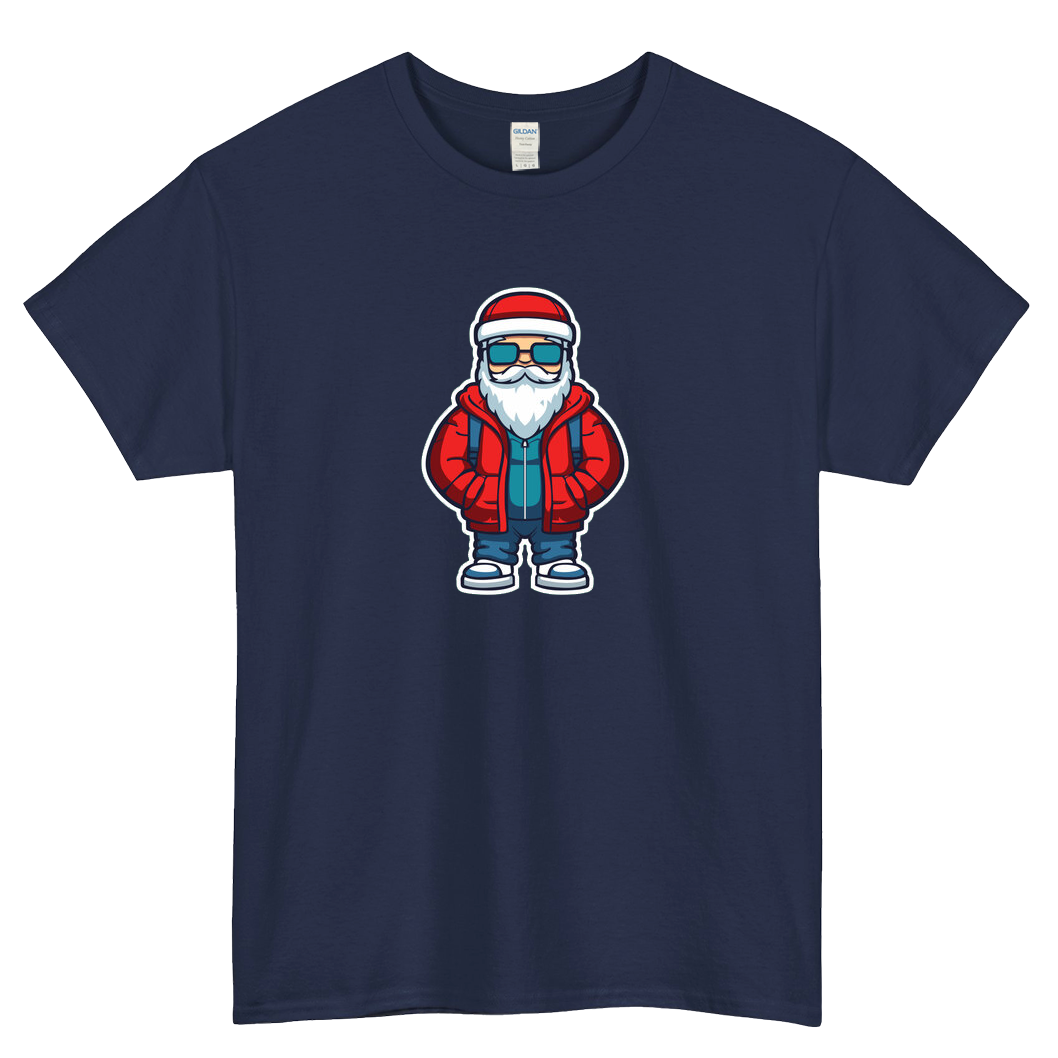 Santa logo short SLEEVE T SHIRT -P