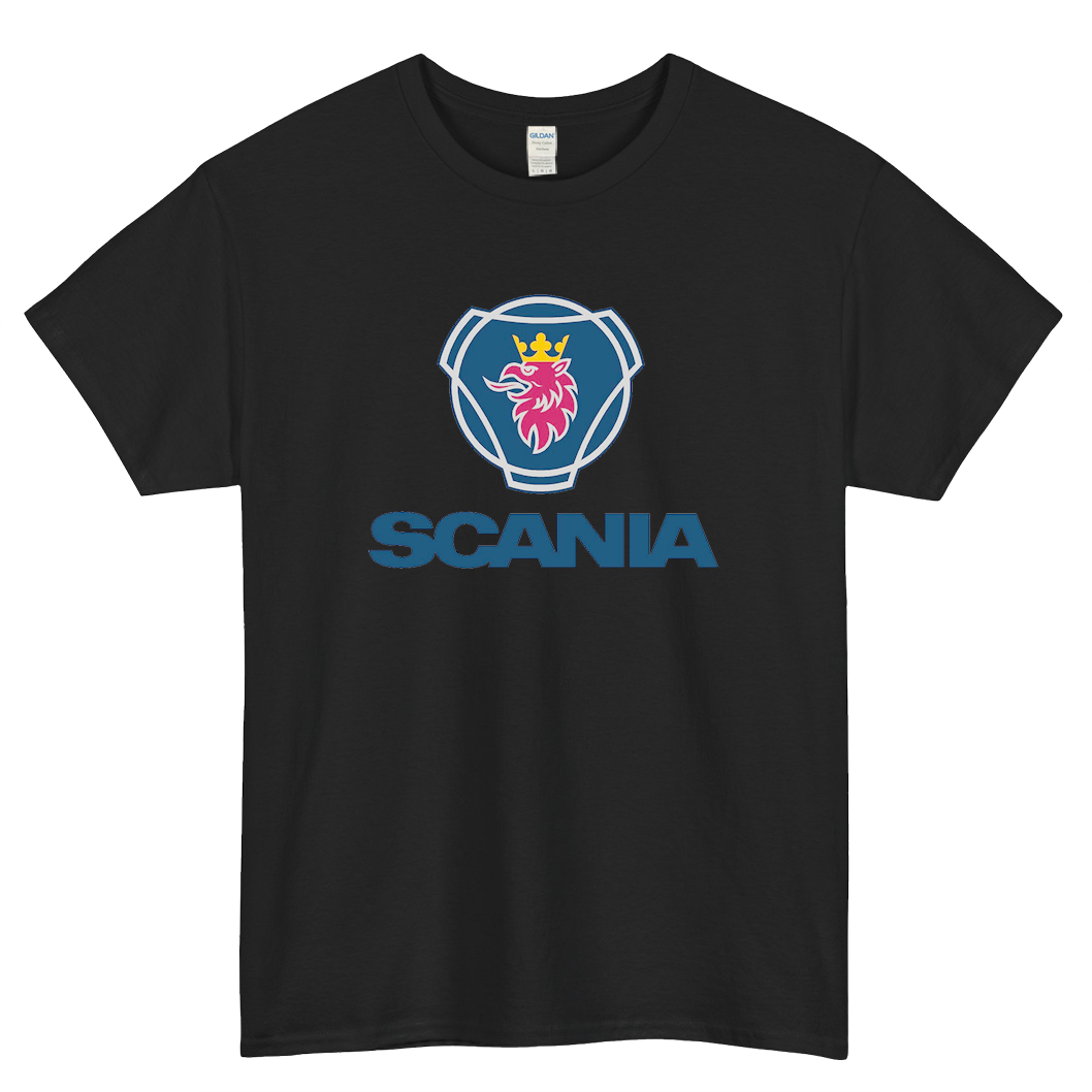 Scania Lovers Motor Logo Mens Unisex Short Sleeve T-Shirt Size S-3XL - P