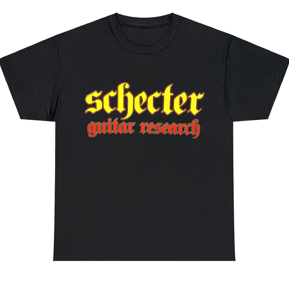 Schecter Guitar Logo Men's Unisex T Shirt Size S to 3XL