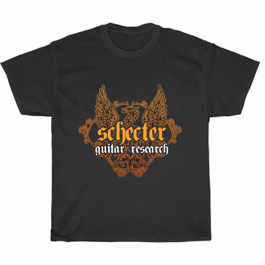 Schecter Guitar Research Logo Unisex Men's T Shirt Size S to 3XL