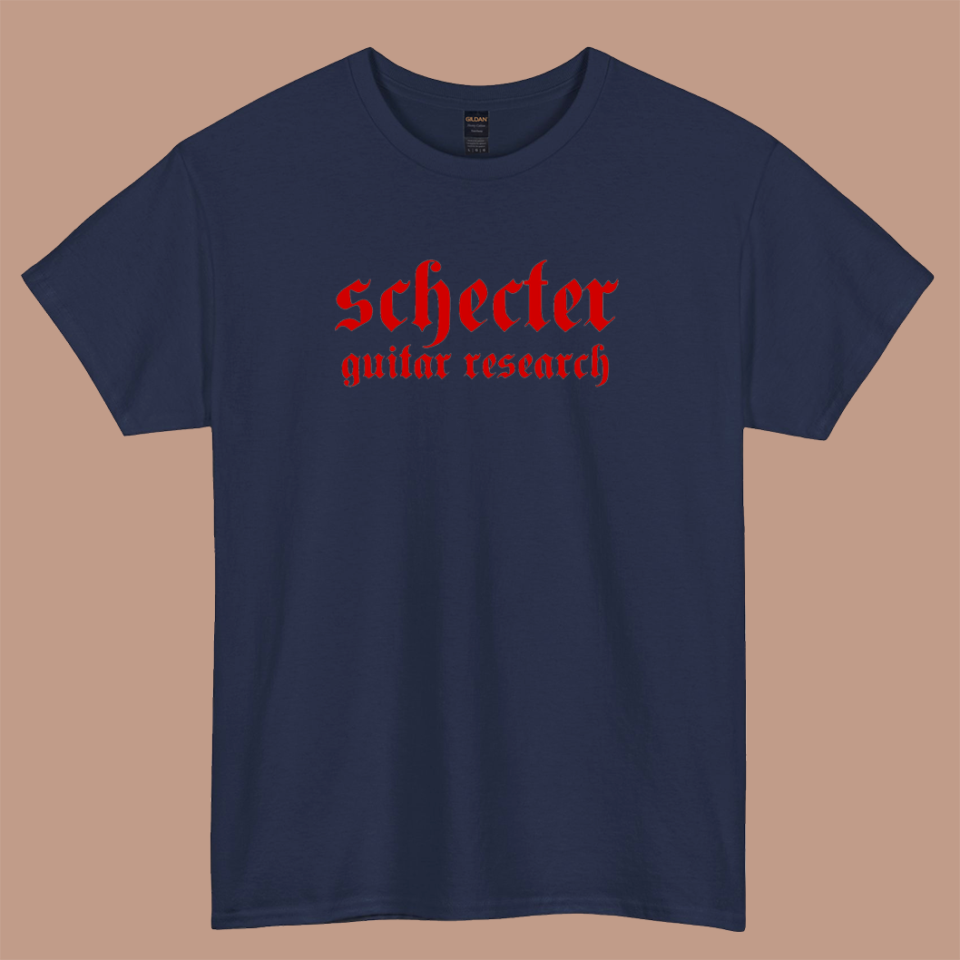 Schecter Guitar Research Logo short SLEEVE T SHIRT -P