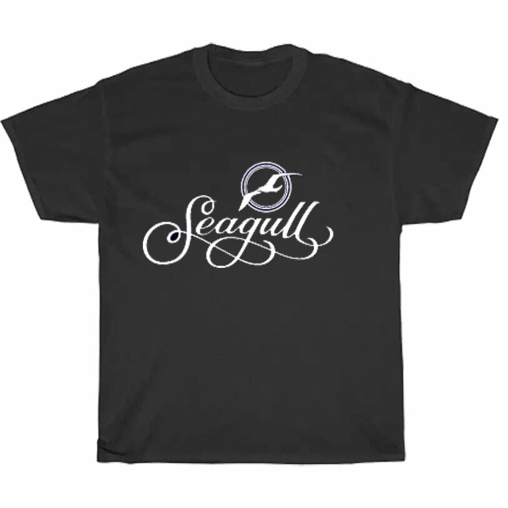 Seagull Guitars Logo Men's Unisex T Shirt Size S to 3XL